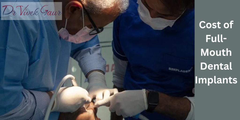 Affordable full-mouth dental implants in India