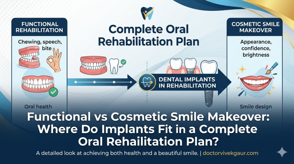 Complete oral rehabilitation plan