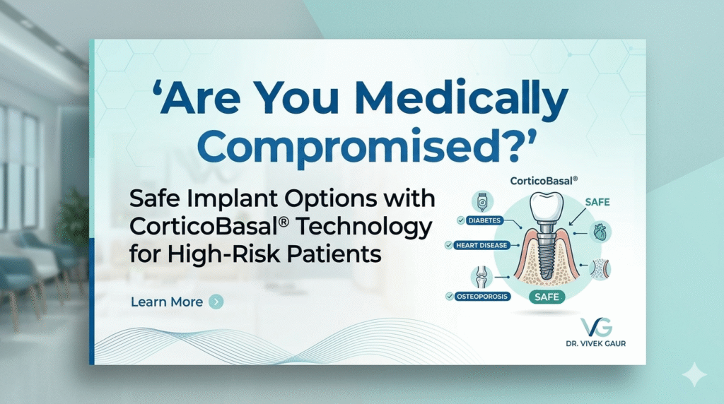 Corticobasal dental implants Delhi