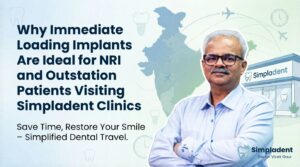 Immediate loading dental implants same day teeth India